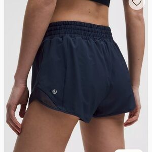 lululemon athletica Women's Dark Blue Athletic Shorts